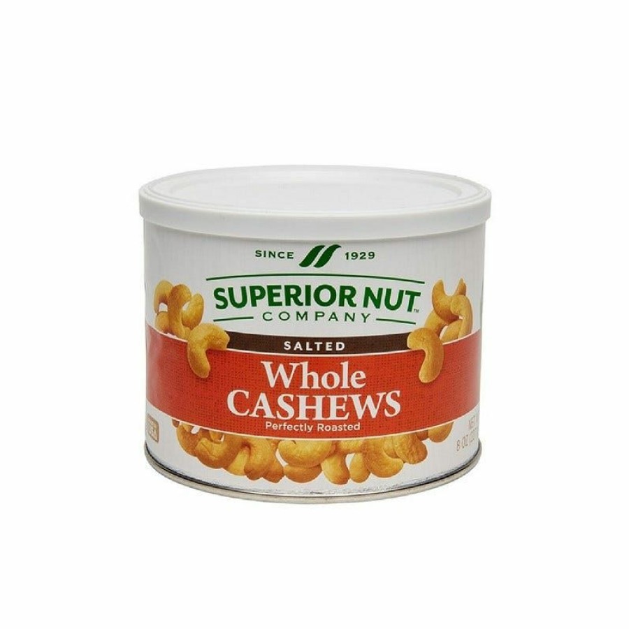 Online Superior Nut Company Roasted & Salted Whole Cashews, 8Oz.