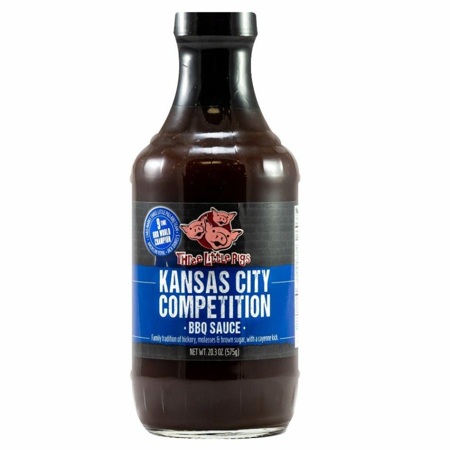 Online Three Little Pigs Kansas City Competition Sauce, 20.3 Oz. Spices & Seasonings