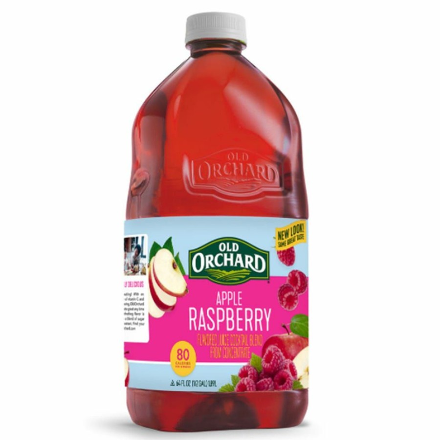 Best Old Orchard Apple Raspberry Juice Cocktail, 64 Ounce