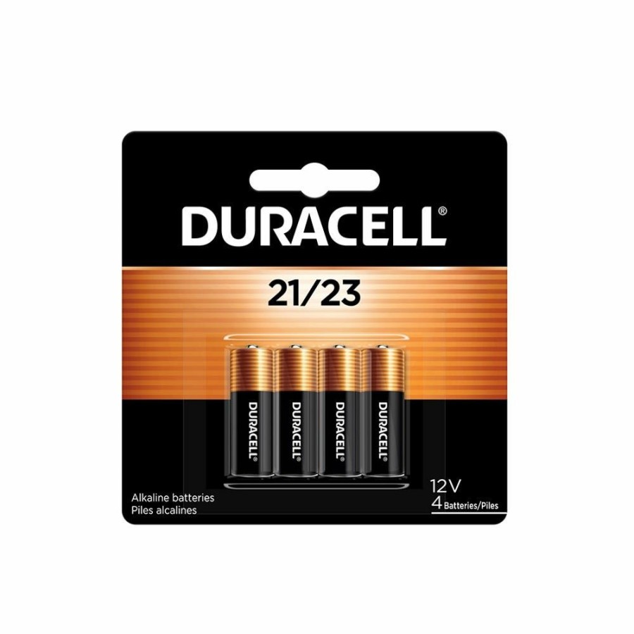 New Duracell 21/23 12V Specialty Alkaline Battery, 4 Pack Household Batteries