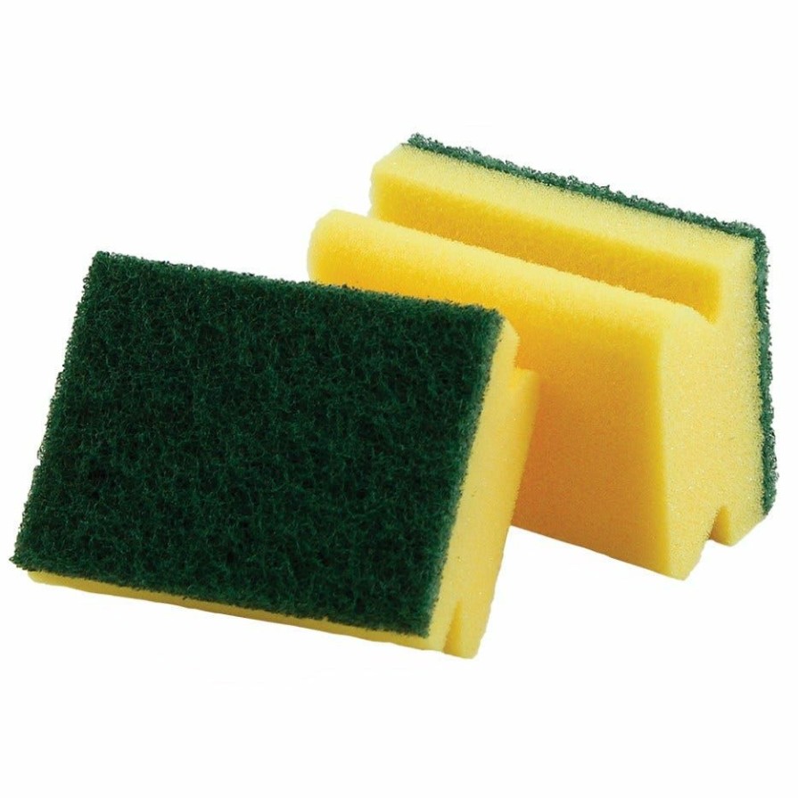 Best Libman Heavy-Duty Scrub Sponges, 2 Pack Cleaning Tools