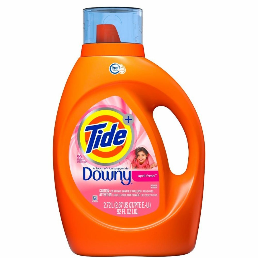 Wholesale Procter And Gamble Distributing Tide Liquid He With Touch Of Downy April Fresh 92Oz 59Ld Laundry Detergent