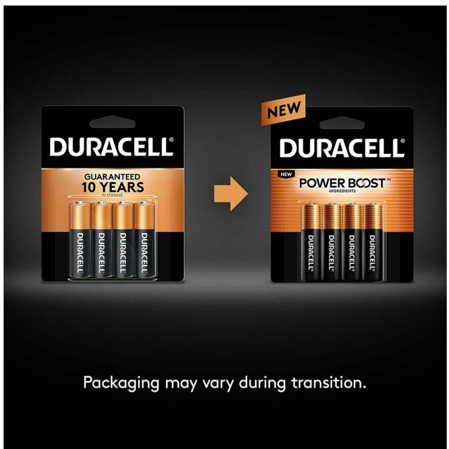 Clearance Duracell Coppertop Aa Alkaline Batteries, 6 Pack Household Batteries