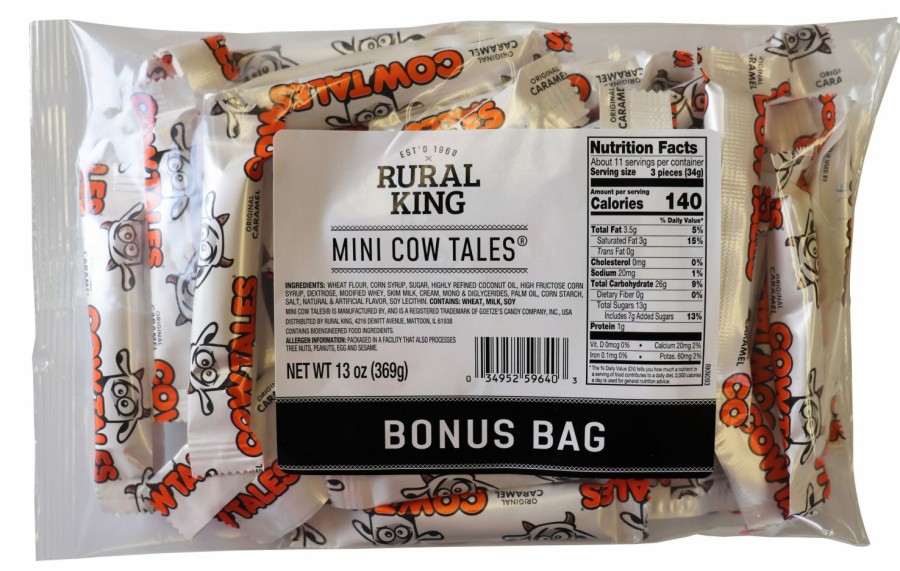 Best Rural King Mini Cowtales Bonus Bag Candy & Gum