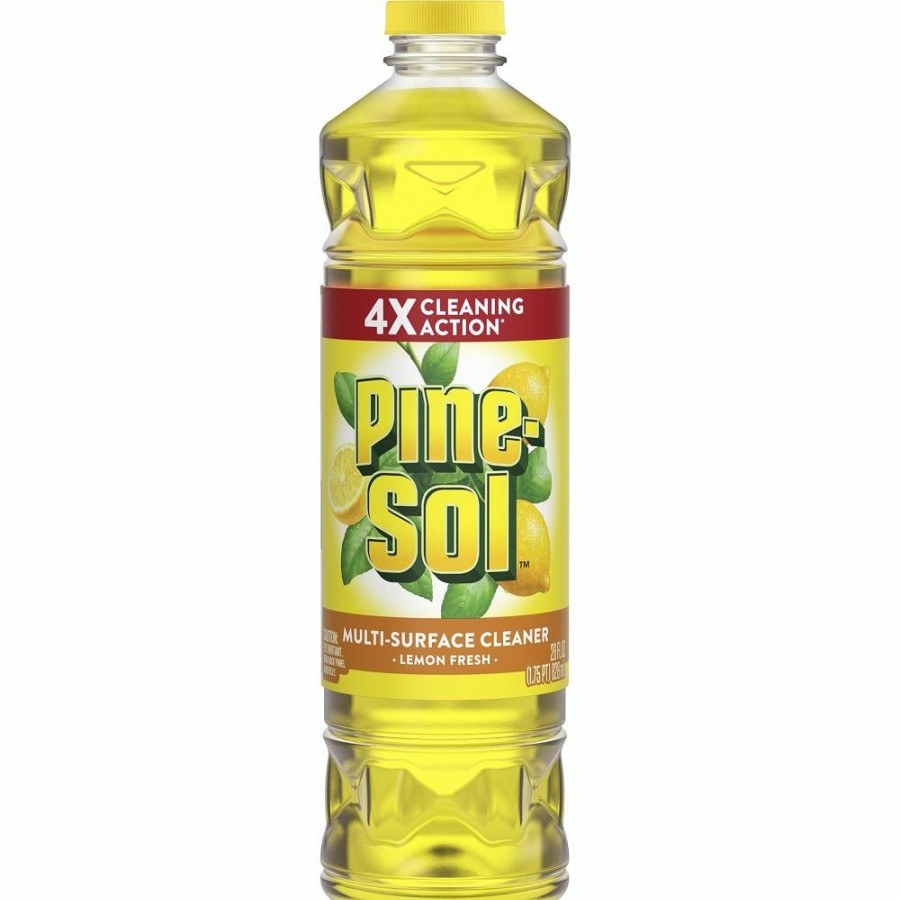 Wholesale Pine Sol Pine-Sol Multi-Surface Cleaner, Lemon Fresh, 28 Fluid Ounce Bottle 40187 All-Purpose Cleaners