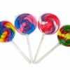 Hot Squire Boone Teeny Swirl Lollipops, Assorted Colors Hard Candy & Lollipops