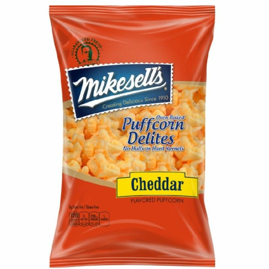 New Mikesells Mikesell'S Cheddar Puffcorn Delites, 11 Oz. Popcorn