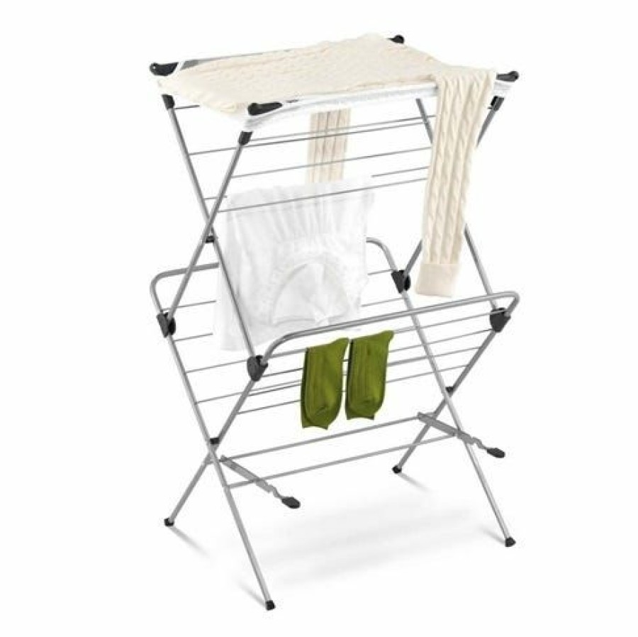 Online Honey-Can-Do Honeycando 2Tier Mesh Top Drying Rack Dry01104 Laundry Baskets