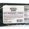 New Rural King Blue Raspberry Licorice Candy & Gum