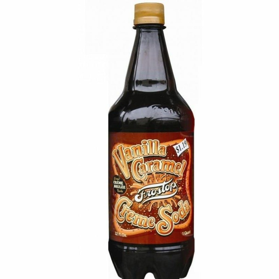 Wholesale Frostop Vanilla Caramel Creme Soda, 32 Oz.