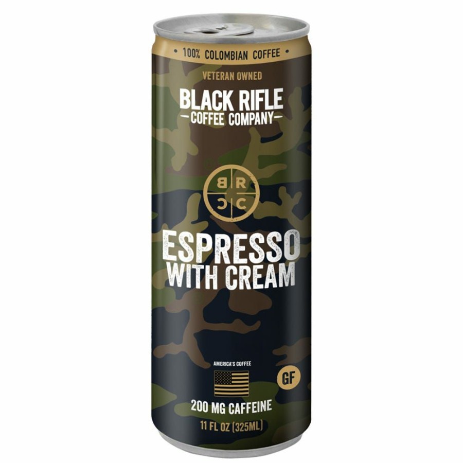 New Black Rifle Coffee Company Ready-To-Drink Espresso With Cream, 11 Oz. Coffee Supplies