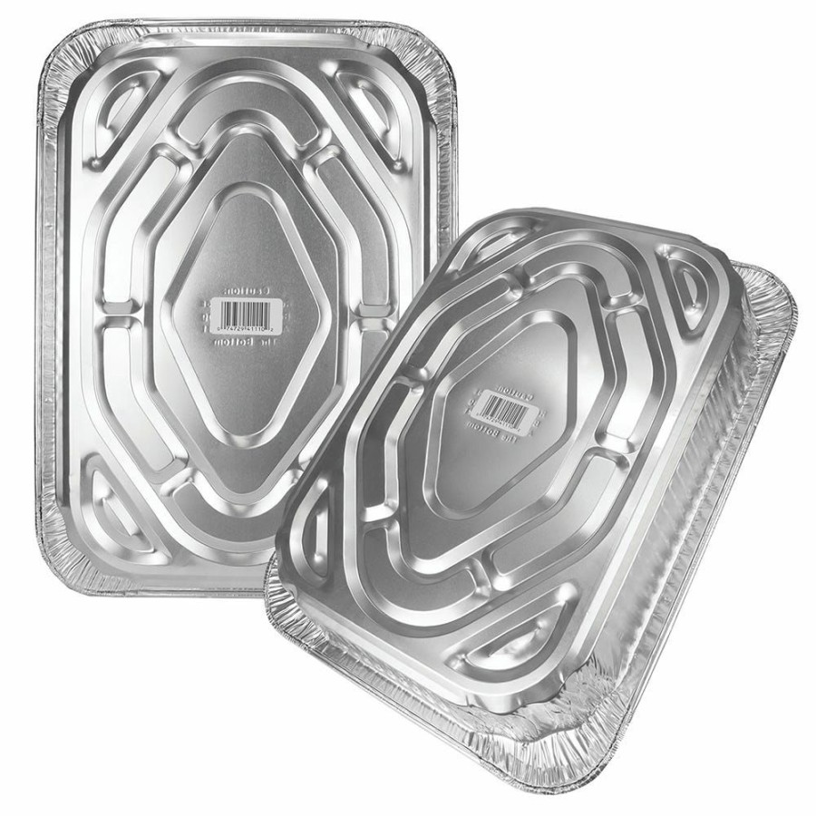 New Various Brands Rectangular Aluminum Roaster Pan 50 Pack 49770074 Disposable Kitchenware