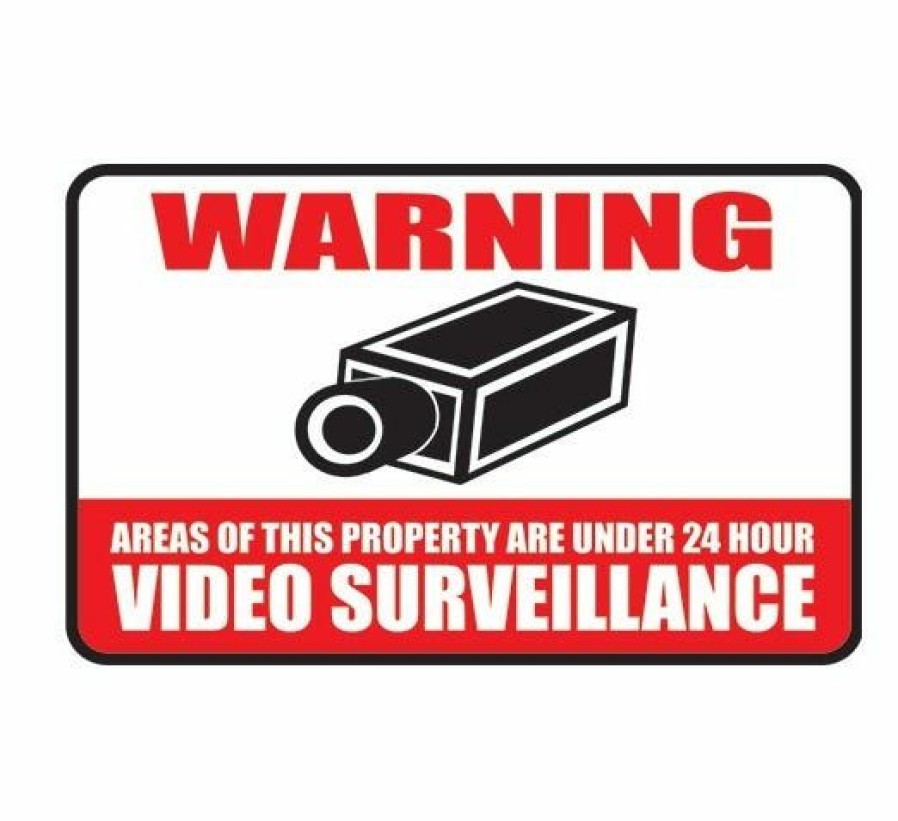 Best Defender Video Surveillance Security Warning Sign 23002