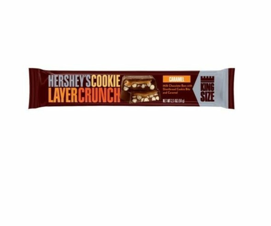 Best Various Brands Hershey Caramel Cookie Layer Crunch Bar, 2.1 Oz. Chocolate