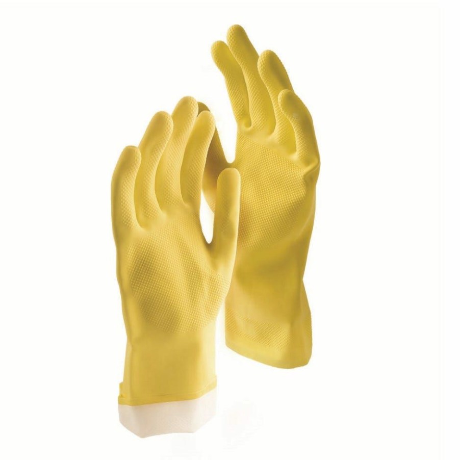 Best Libman All-Purpose Reusable Latex Gloves 2-Pack, Medium Cleaning & Janitorial Supplies