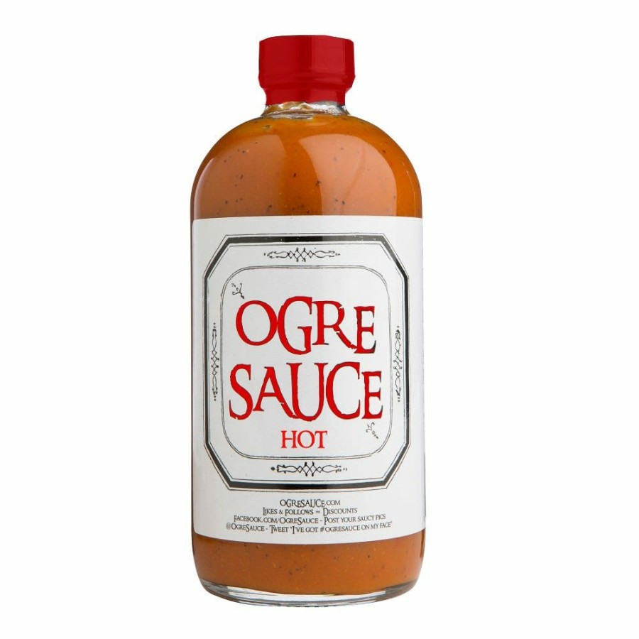 Clearance Ogre Sauce Hot, 16 Oz. Condiments & Sauces