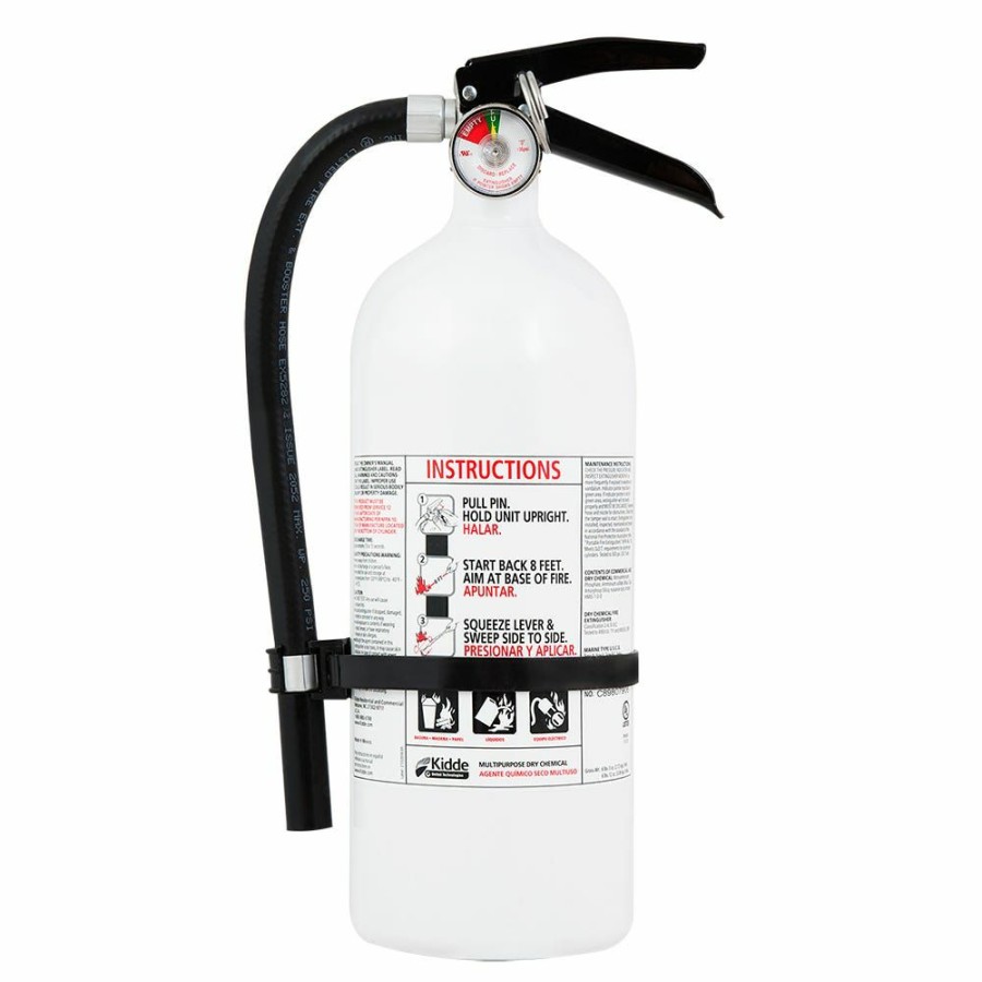 Online Kidde Living Area 4 Lb Abc Fire Extinguisher With Wall Hook 21005771P Fire Extinguishers