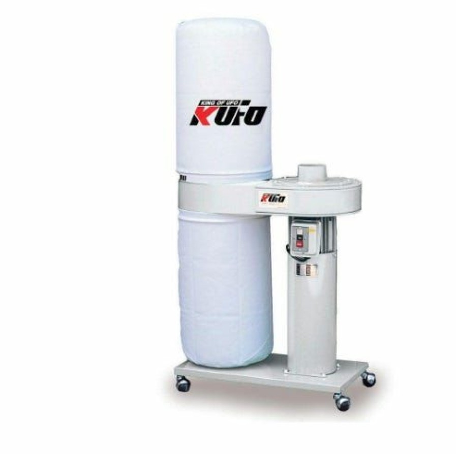 Clearance Kufo Seco 1 Hp 696 Cfm Vertical Bag Area/Spot Dust Collector Ufo-90 Dry Vacs