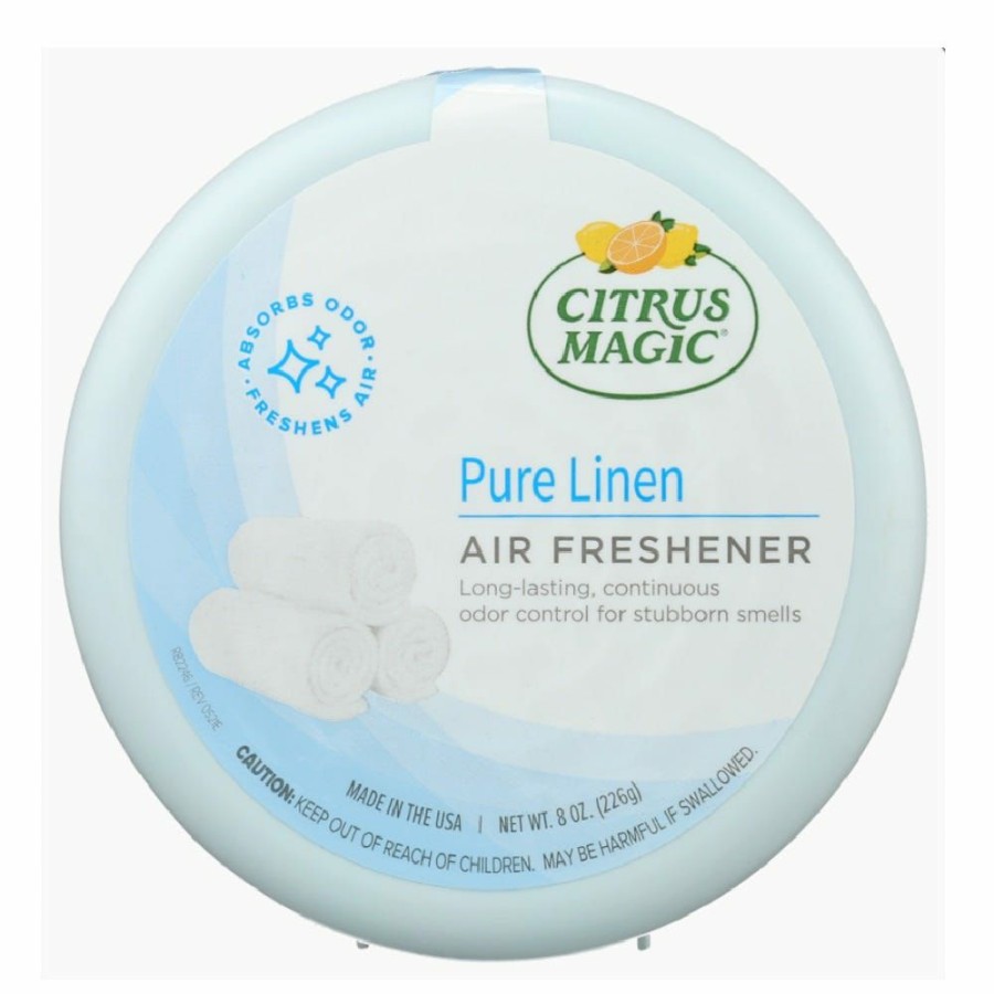 Clearance Citrus Magic Solid Pure Linen Air Freshener Air Fresheners