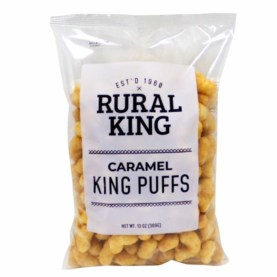 Clearance Rural King Caramel King Puffs, 13 Oz. Popcorn