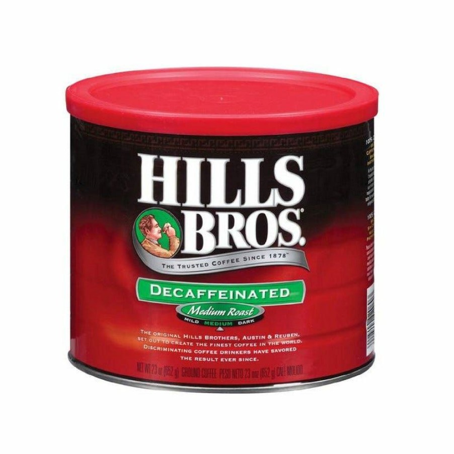 Clearance Hills Bros. Hills Bros Decaffeinated Medium Roast Coffee, 23 Oz.