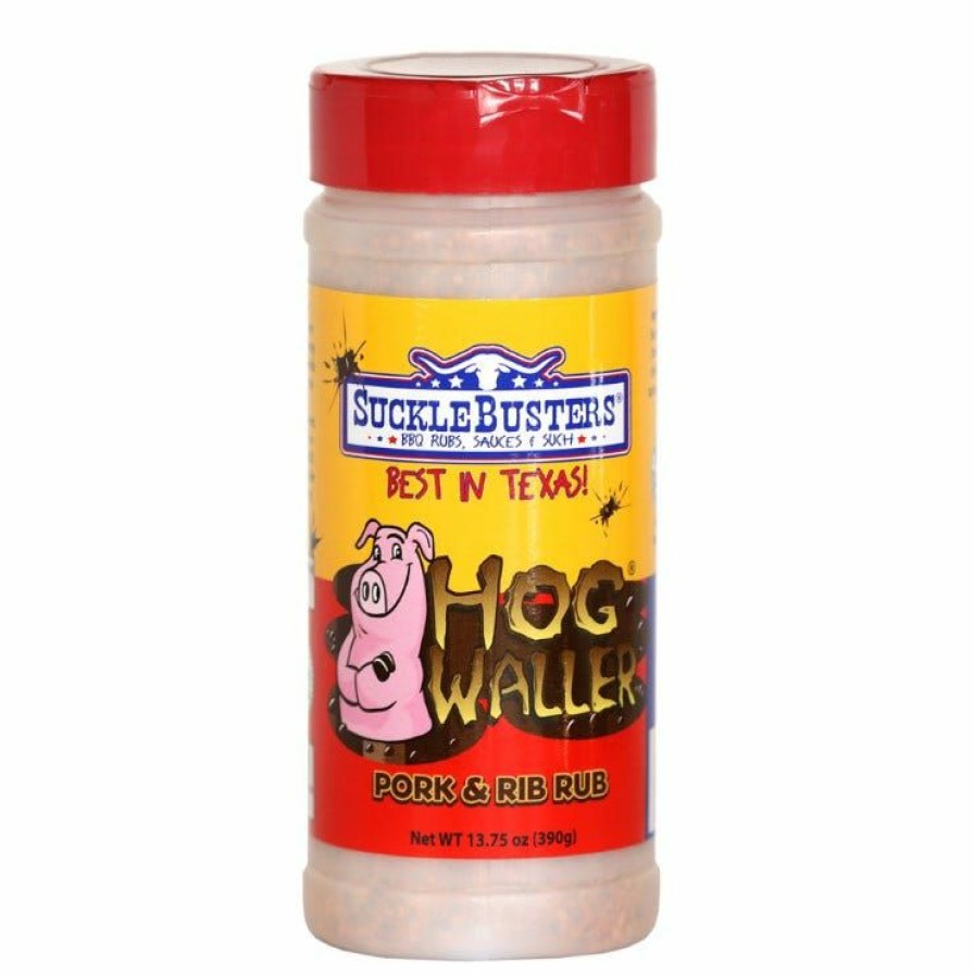 New Suckle Busters Hog Waller Pork & Rib Rub, 13.75 Oz. Spices & Seasonings