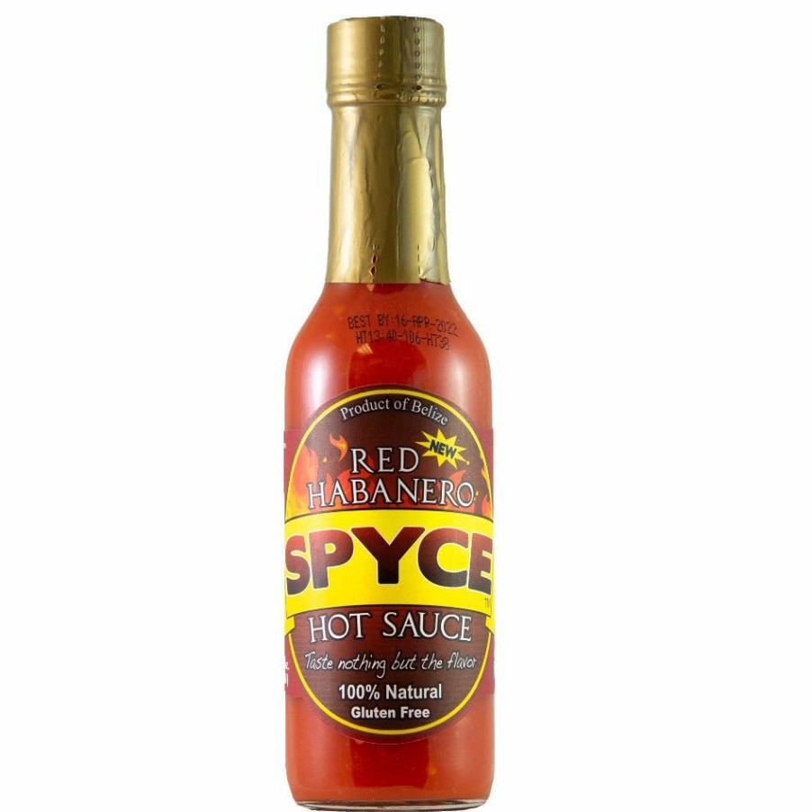 New Spyce Red Habanero Hot Sauce, 5 Oz. Spices & Seasonings