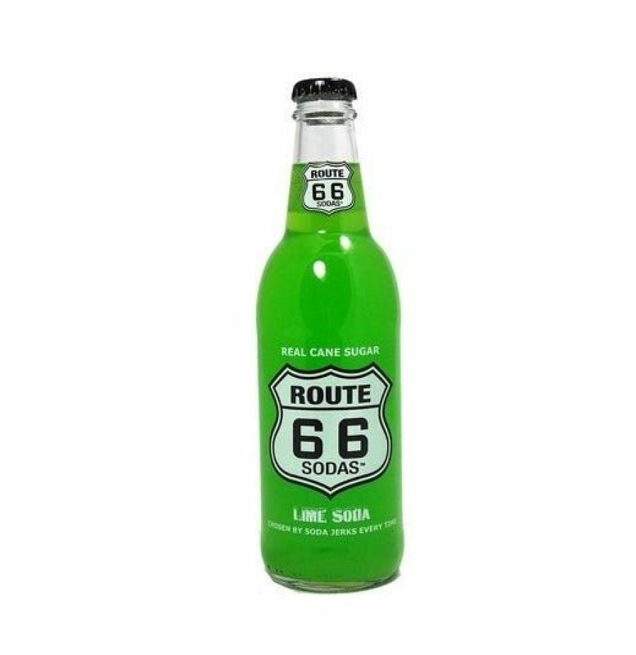 Best Route 66 Lime Soda, 12 Oz.