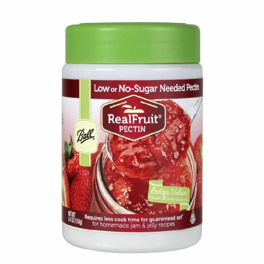 Hot Ball Realfruit Pectin, Low Or No Sugar Needed, 5.4 Oz. Canning Ingredients