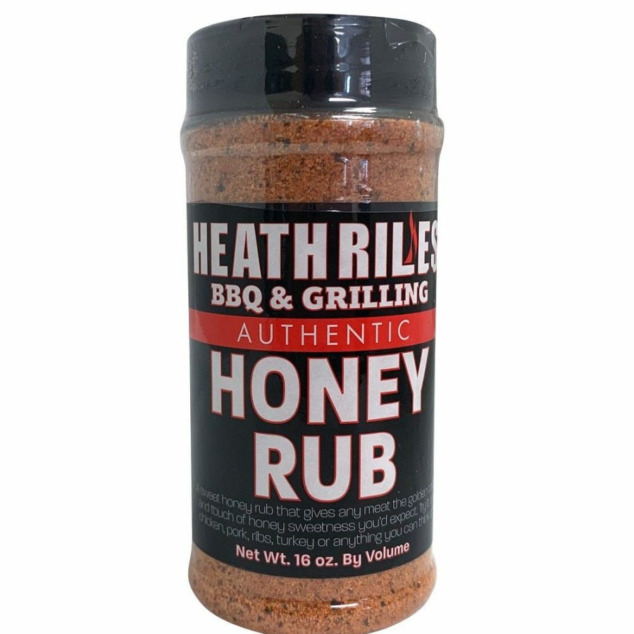 Wholesale Heath Riles Bbq Honey Rub, 16 Oz. Spices & Seasonings