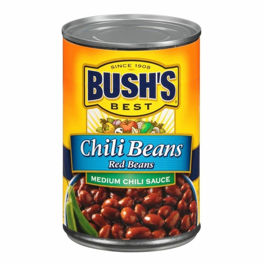 Wholesale Bush'S Medium Red Chili Beans, 16 Oz. Canned Goods & Soups