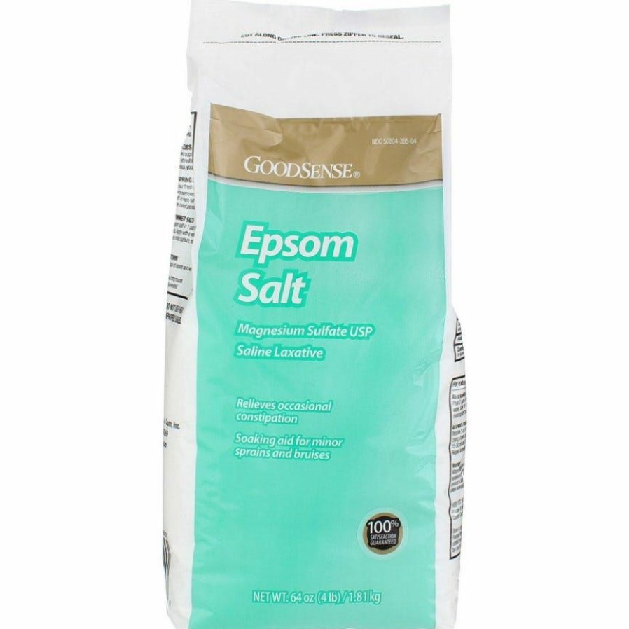 New Various Brands Good Sense 4 Lb. Epsom Salt Ai00256 Hair Care & Skin Care