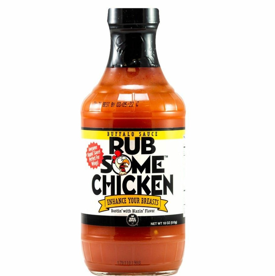 Clearance Rub Your Chicken Rub Some Chicken Buffalo Sauce, 18 Oz. Spices & Seasonings