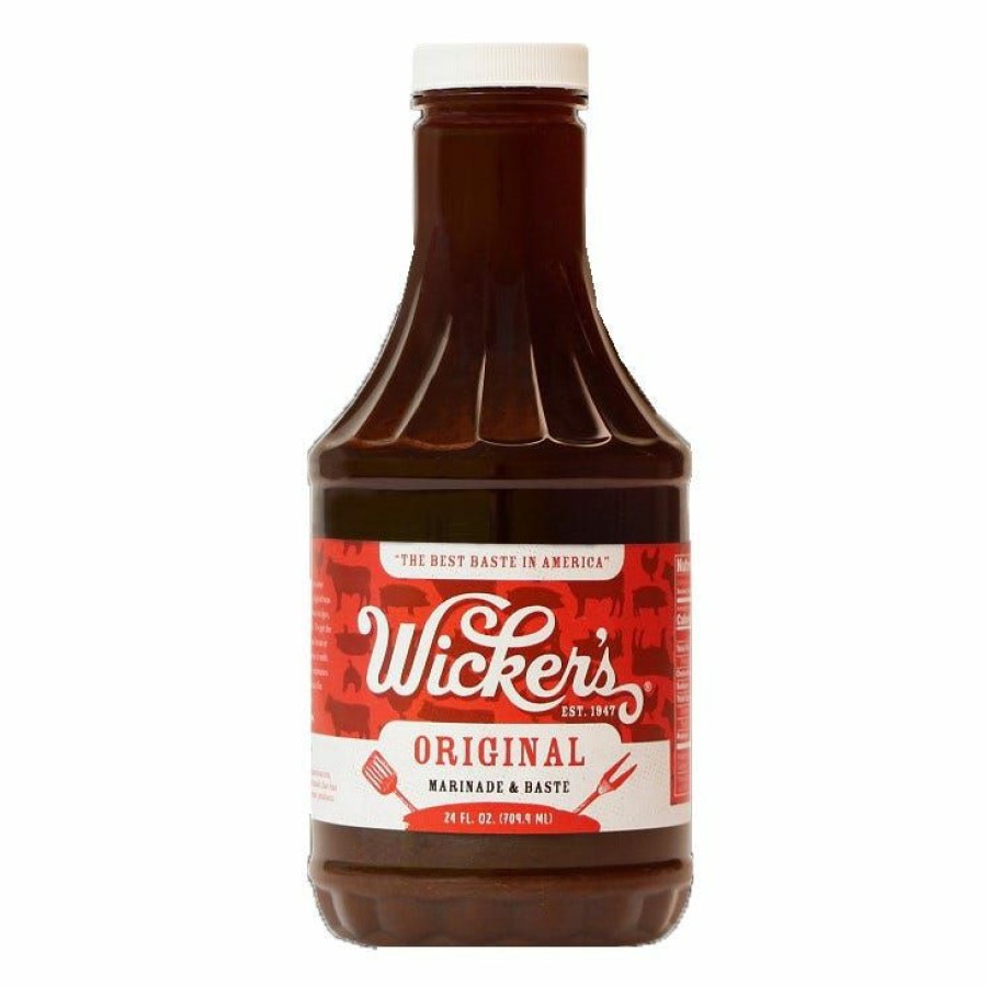 Clearance Wicker'S Original Marinade & Baste, 24 Oz. Spices & Seasonings