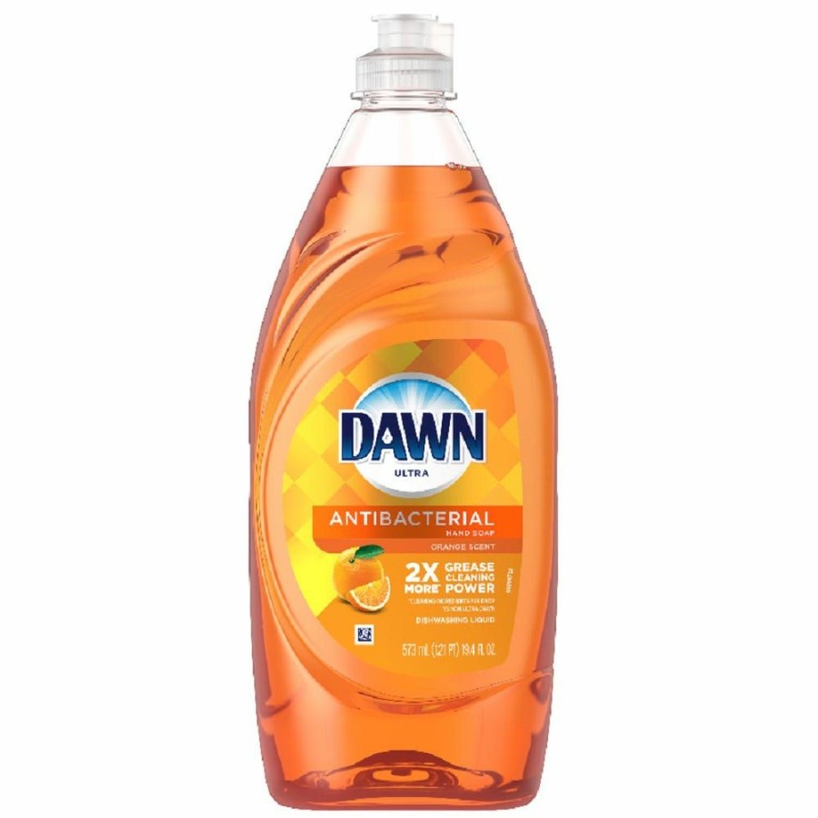 Best Dawn Orange Scent Antibacterial Dish Soap 19.4 Oz 037000973062 Dish Soap & Dishwasher Detergent