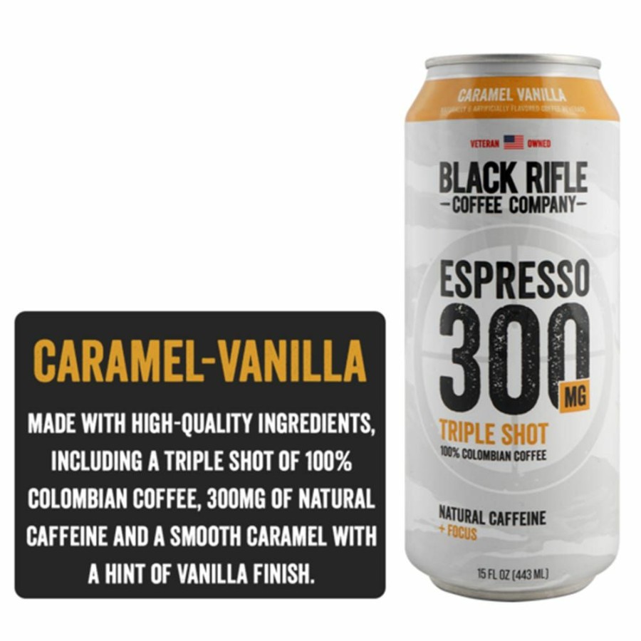 Best Black Rifle Coffee Company Ready-To-Drink 300 Caramel Vanilla, 15 Oz. Coffee Supplies