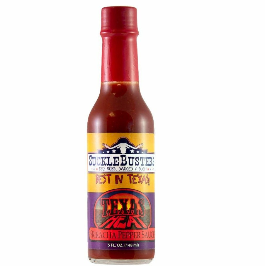 Wholesale Suckle Busters Sucklebusters Texas Heat Sriracha Pepper Sauce, 5 Oz. Spices & Seasonings