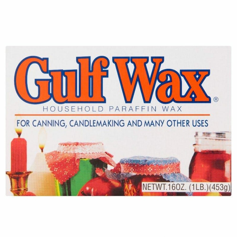 Best Gulf Wax Household Paraffin Wax, 16 Oz. Canning Ingredients