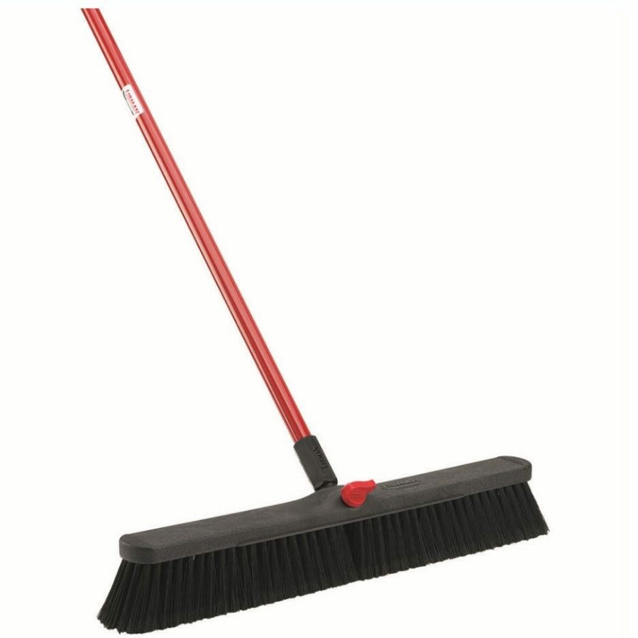 New Libman 24 Smooth Surface Push Broom Cleaning & Janitorial Supplies