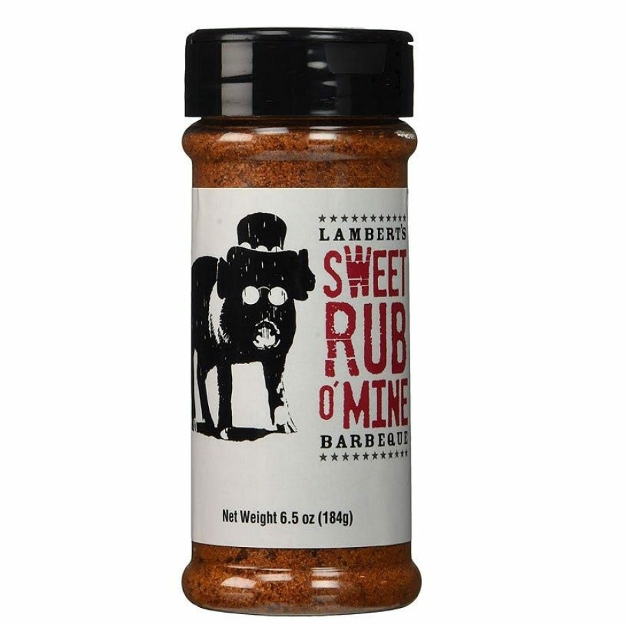 Clearance Lambert'S Lamberts Sweet Rub O' Mine Barbeque, 6.5 Oz. Spices & Seasonings