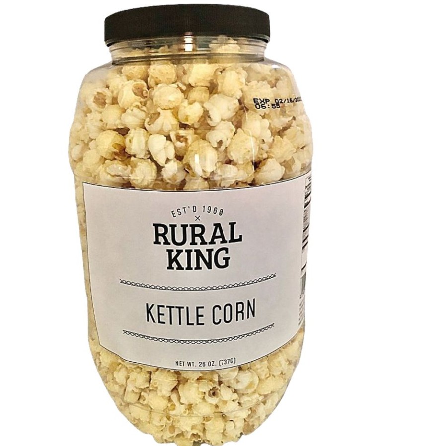 Clearance Stonehedge Farms Rural King Kettle Corn Crunch Popcorn Barrel, 26 Oz.