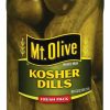 New Mt. Olive Kosher Dill Pickles Fresh Pack, 80 Oz. Jar Pickles & Relishes