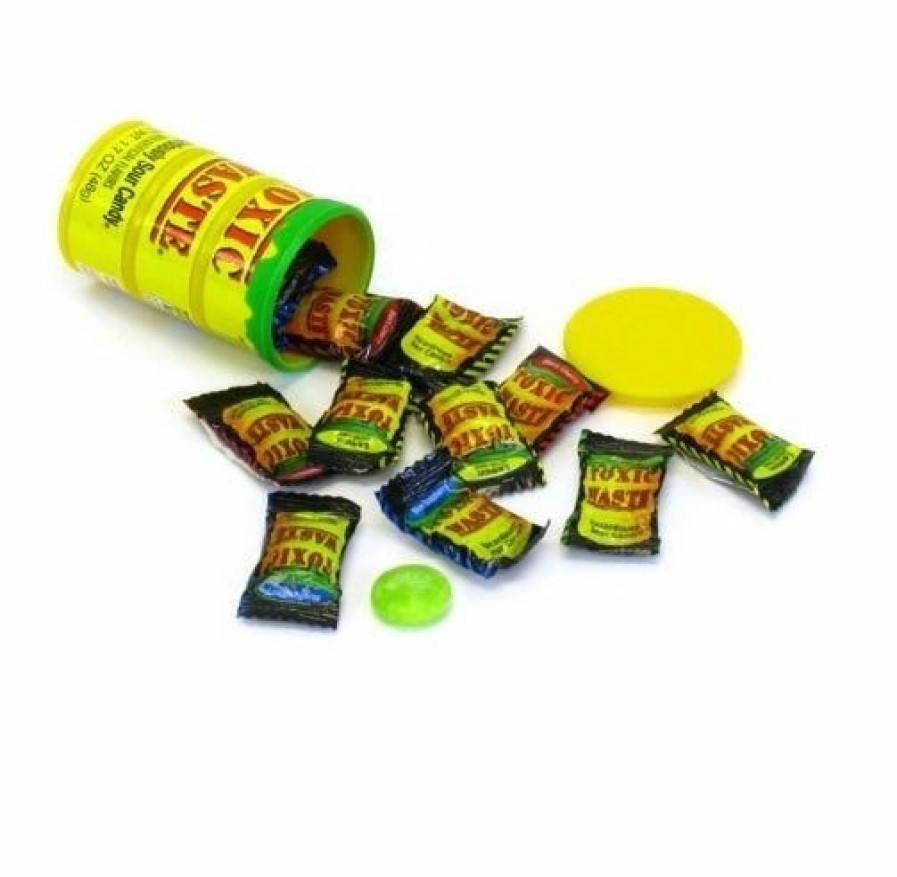 Best Various Brands Toxic Waste Hazardously Sour Candy, 1.7 Oz. Candy Gifts & Seasonal