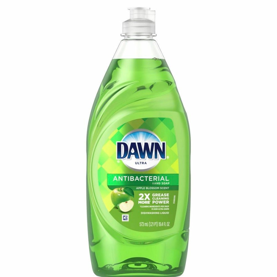 Best Dawn Ultra Antibacterial Hand Soap And Dishwashing Liquid Apple Blossom 19.4 Fl Oz 97307 Dish Soap & Dishwasher Detergent