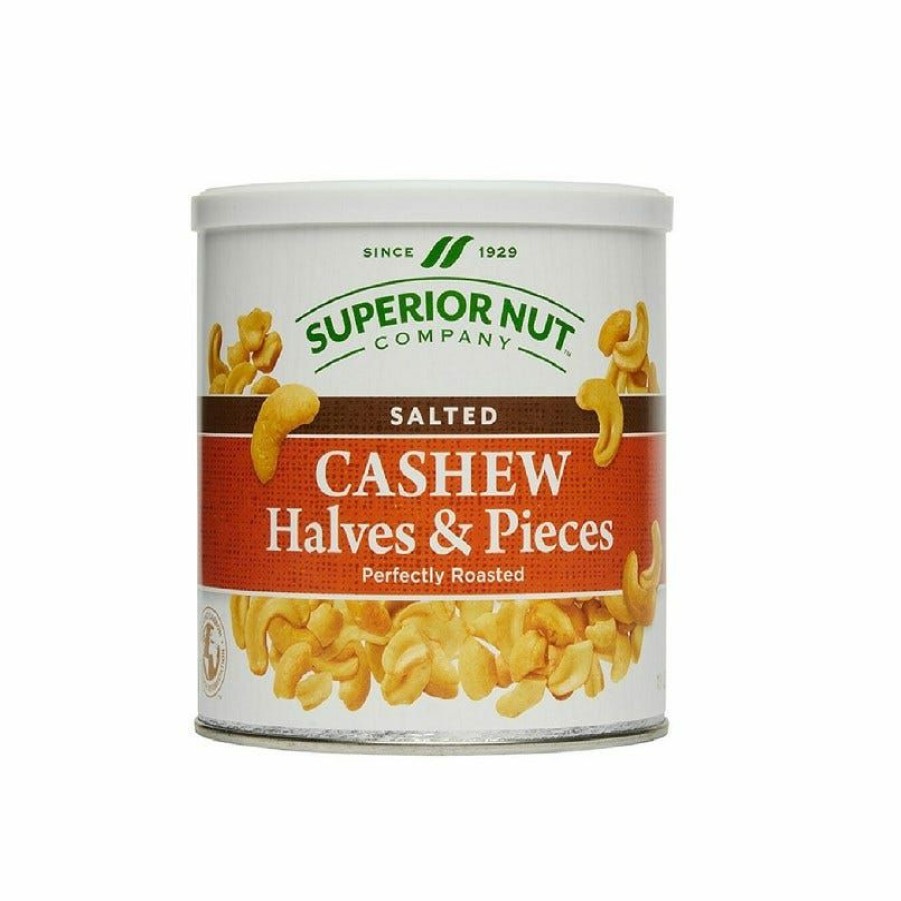 Online Superior Nut Company Roasted & Salted Cashew Halves & Pieces, 17 Oz. Cashews