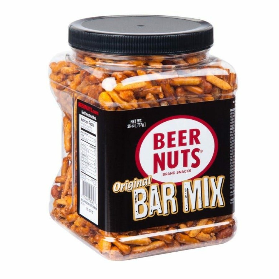 New Beer Nuts Original Bar Mix, 26 Oz. Jar 06263 Mixed Nuts