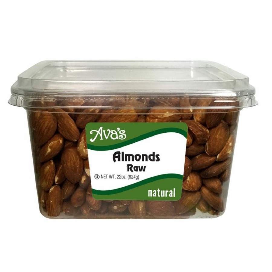 Clearance Ava'S Snacks Natural Raw Almonds, 22 Oz.