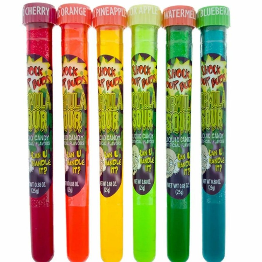 Wholesale Squire Boone Formula Sour Liquid Sour Test Tube Candy, Assorted Flavors Candy & Gum