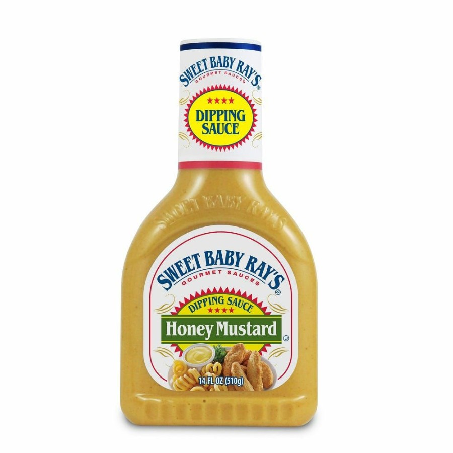 Best Sweet Baby Ray'S Honey Mustard Dipping Sauce, 14 Oz. Condiments & Sauces