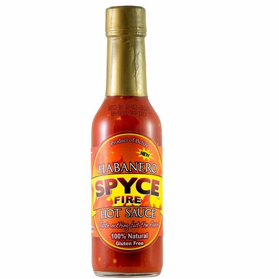 Best Spyce Habanero Fire Hot Sauce, 5 Oz. Spices & Seasonings